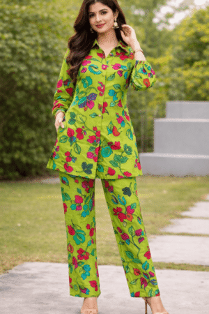 2 Piece Unstitched Lawn Bana Dora